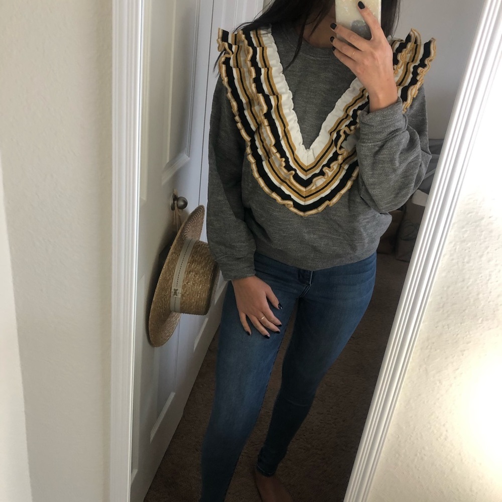 Ruffle Sweater